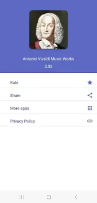 Antonio Vivaldi Music Works android App screenshot 0