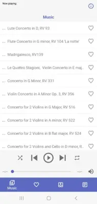 Antonio Vivaldi Music Works android App screenshot 3